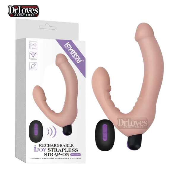 Lovetoy Ljoy Dual-Ended Remote Control Soft Skin Vibrator
