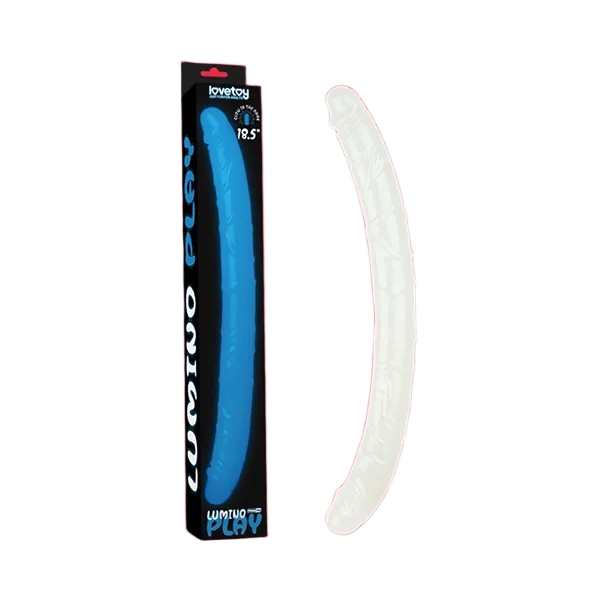 Lovetoy Lumino Play 18.5 inch dual vibrator for solo or couple fun