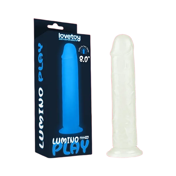 Lovetoy Lumino Play 8” Wall Mounted Silicone Female Masturbator