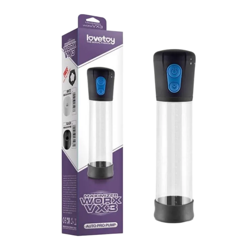 Lovetoy Maximizer Worx VX3 Auto Vacuum Penis Trainer