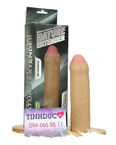 Lovetoy Natural Extender Condom Soft Realistic Extra Length