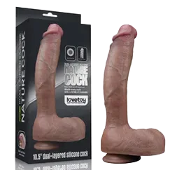 Lovetoy Nature 27x5.3cm Large Silicone Realistic Dildo