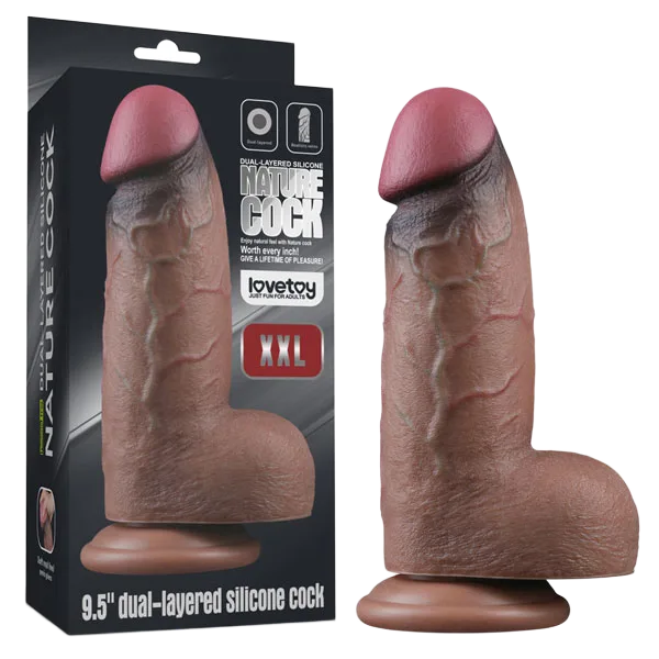 Lovetoy Nature Cock 9.5inch Waterproof Realistic Silicone Dildo