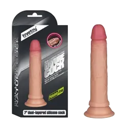 Lovetoy Nature Cock Wall Mount Soft Silicone Realistic