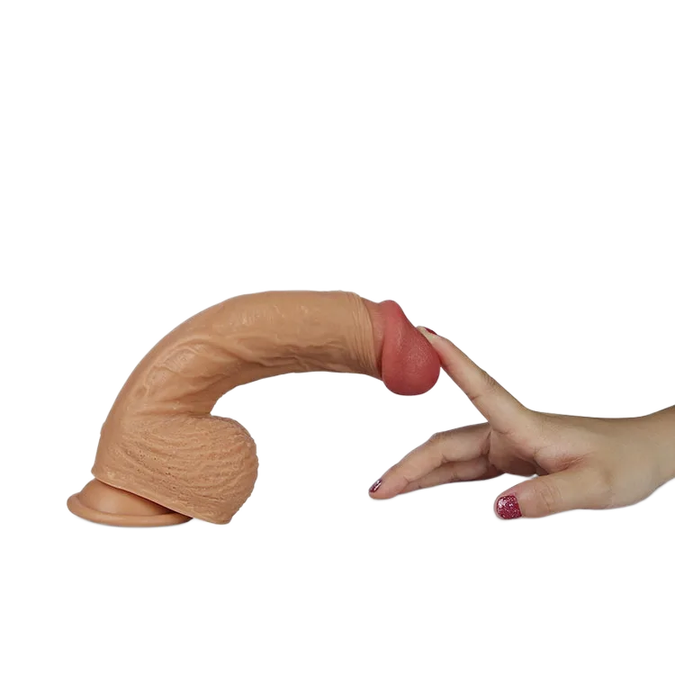 Lovetoy Nature Leo Ultra Soft Vibrating G-Spot Dildo