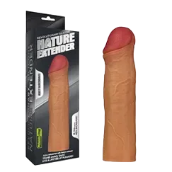 Lovetoy Nature Soft Realistic Silicone Condom Size Enhancer