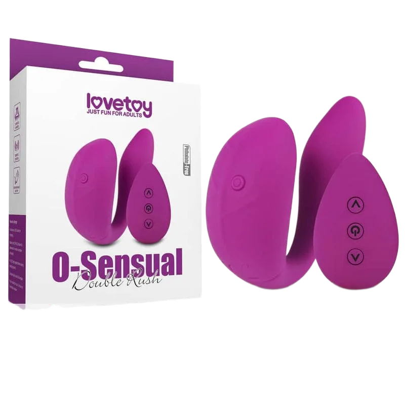 Lovetoy O-Sensual Double Rush Dual Head Vibrator Women
