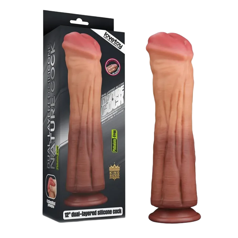 Lovetoy Platinum King Size 30cm Horse Dildo Big Realistic Feel