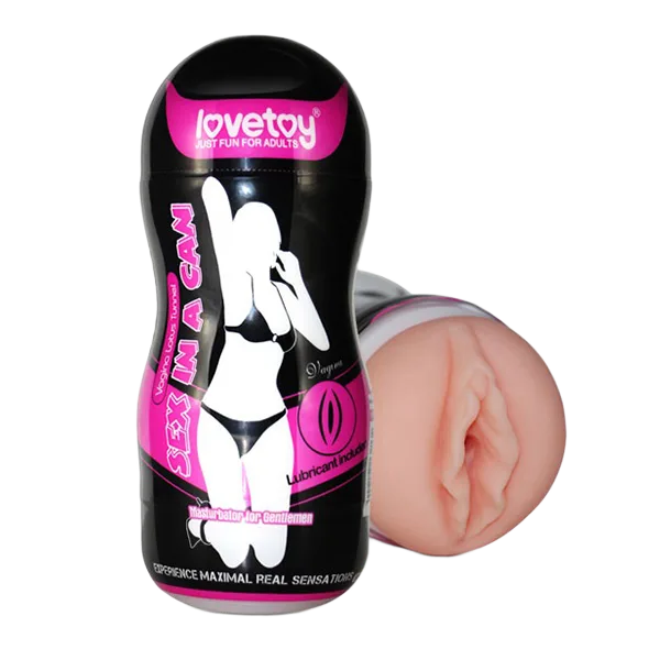 Lovetoy Premium Vibrating Masturbation Cup Soft Silicone