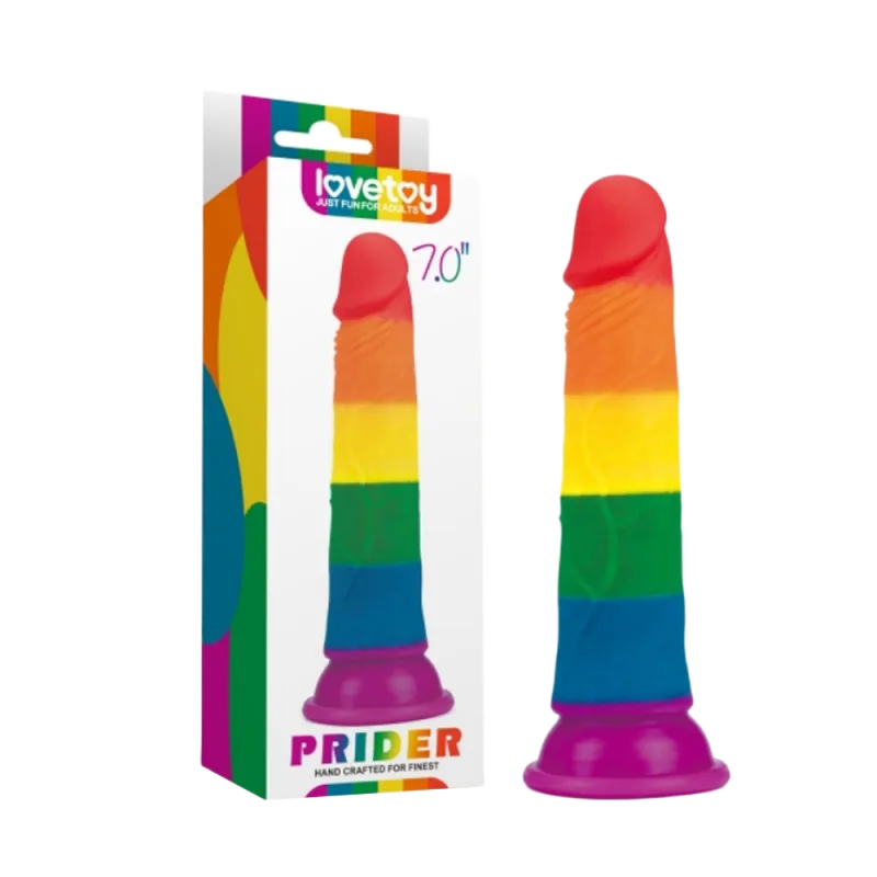 Lovetoy Prider 7 Inch Suction Wall Realistic Dildo