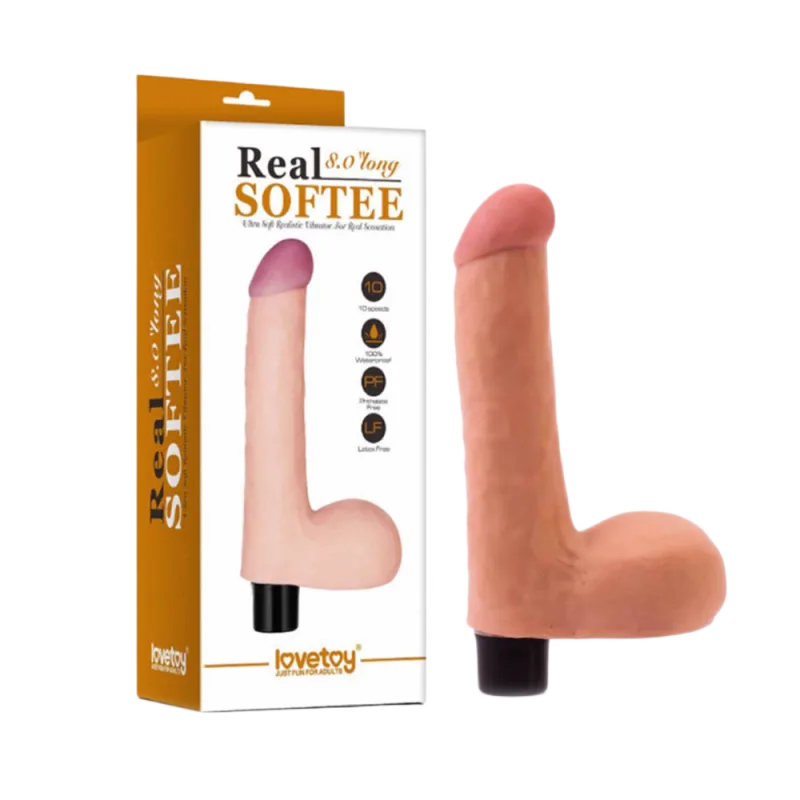 Lovetoy Real Softee Asian Size Realistic Dildo Pleasure