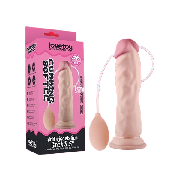 Lovetoy Realistic 8.5 Inch Ejaculating Dildo Toy