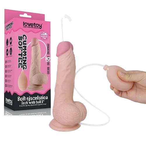 Lovetoy Realistic Soft Firing Silicone Male Masturbator