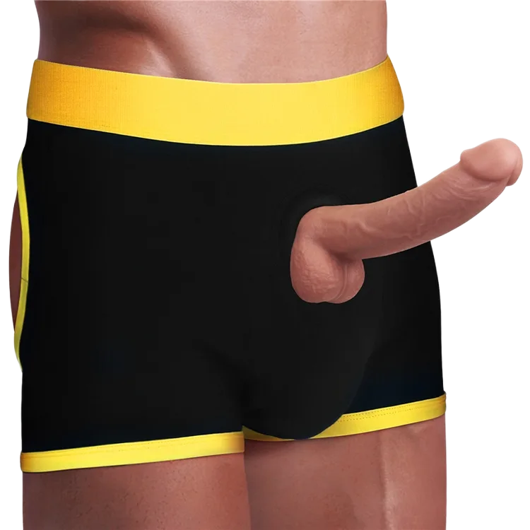 Lovetoy Soft Cotton Spandex Strap-On Short S-M-L