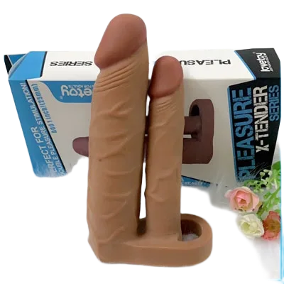 Lovetoy Soft Double-Strap Silicone Penis Extension