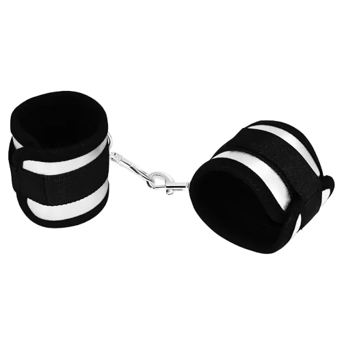 Lovetoy Soft Fabric Handcuffs with Adjustable Locks for BDSM Play