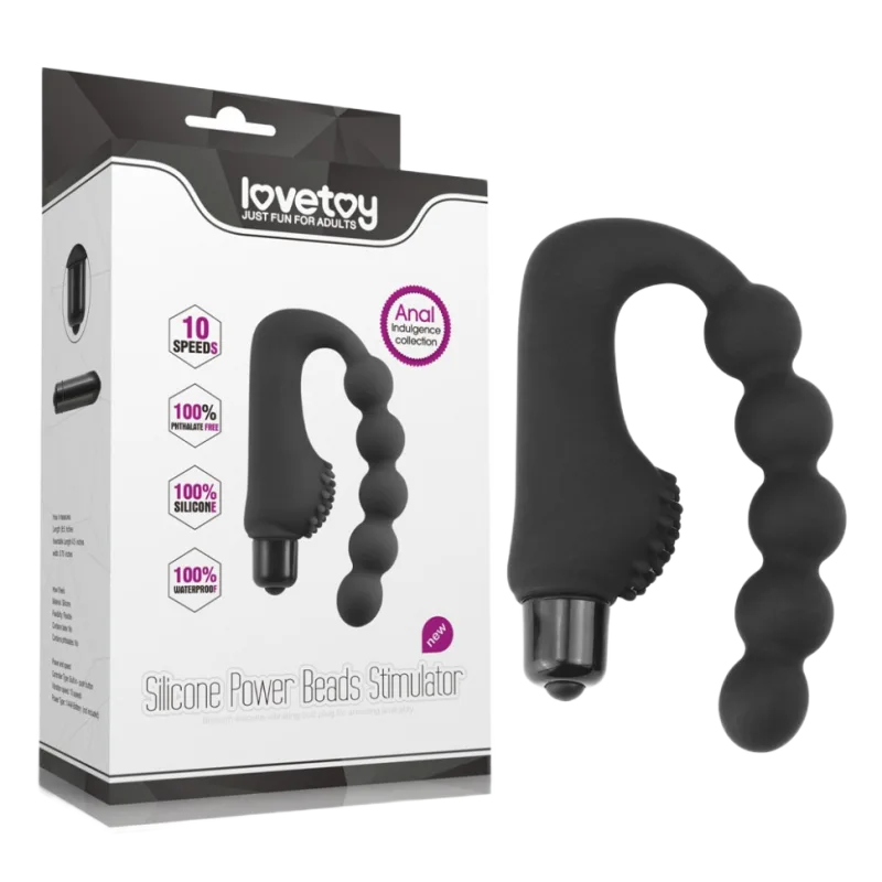 Lovetoy Soft Silicone 10-Mode Anal Stimulator for Gay