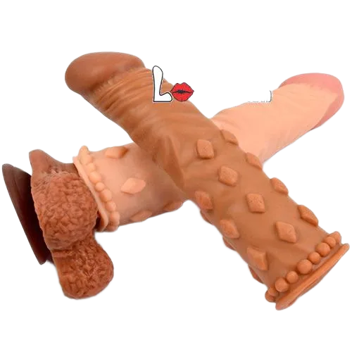Lovetoy Square Ring Penis Sleeve Enhance Male Performance