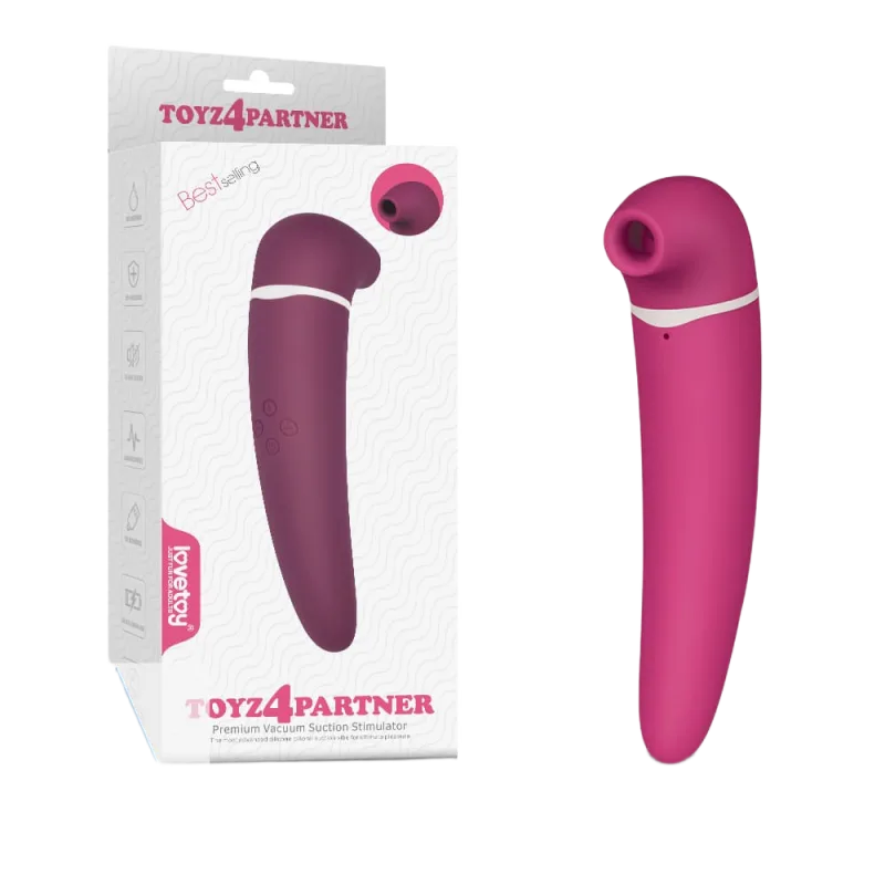 Lovetoy Toyz4 Partner Dual Head Clitoral Suction Vibrator