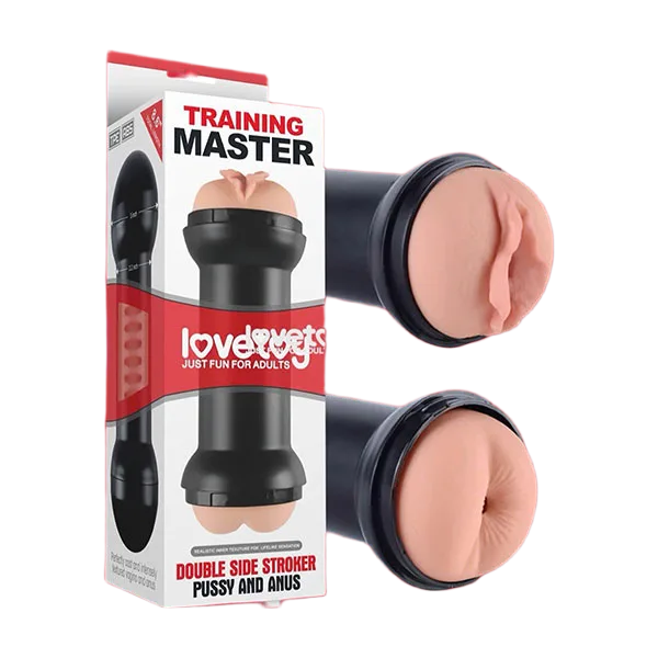 Lovetoy Training Master Double-Ended Silicone Masturbator Toy