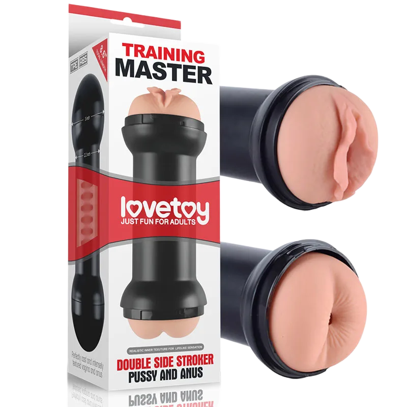 Lovetoy Training Master Dual-Ended Masturbation Cup US 2-in-1