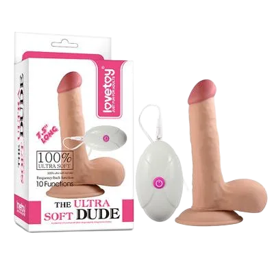 Lovetoy Ultra Soft 7-Mode Wireless Wall-Mountable Dildo