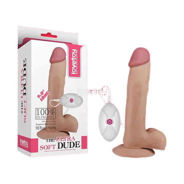 Lovetoy Ultra Soft 9inch Realistic Silicone Dildo