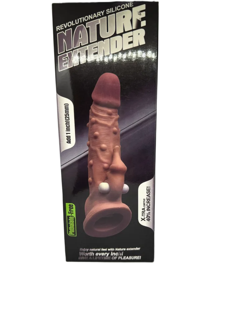 Lovetoy USA Huge Ribbed Vibrating Strap-On Silicone Sleeve