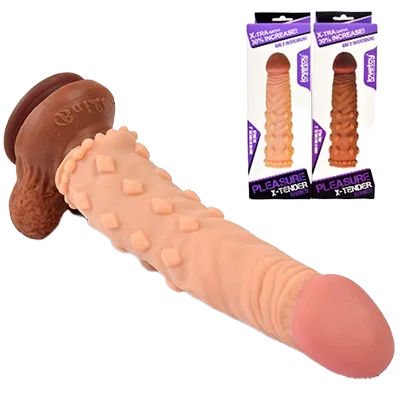 Lovetoy USA Soft Spiked Penis Sleeve 5cm Size Increase