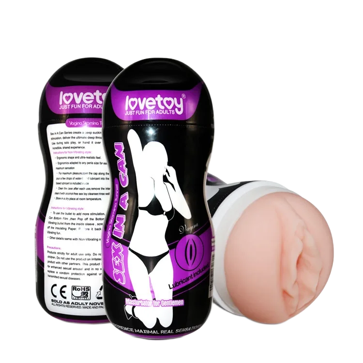 Lovetoy Vagina Masturbator No Vibration Soft Silicone Real Feel
