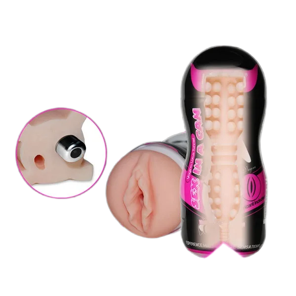LoveToy Vibrating Male Masturbation Cup for Effective Relief