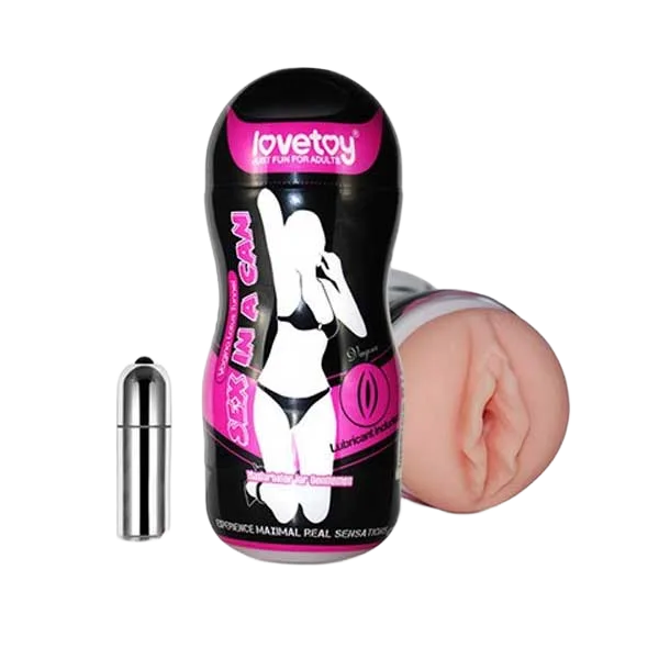 Lovetoy Vibrating Soft Silicone Masturbation Cup
