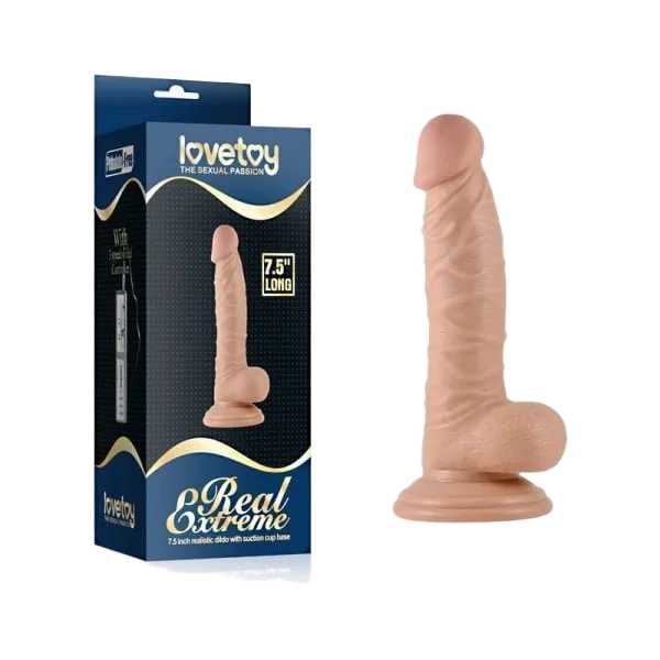 Lovetoy Wall-Mount Vibrating Dildo 21cm Premium Quality