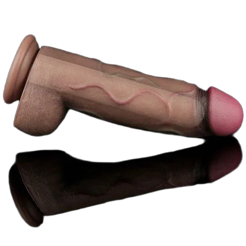 Lovetoy XXL 12 Inch Double Layer Silicone Dildo For Gay Men