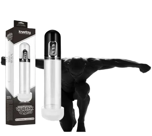 Lovetoys Maximizer Worx VX5 Rechargeable Auto Penis Training Pump