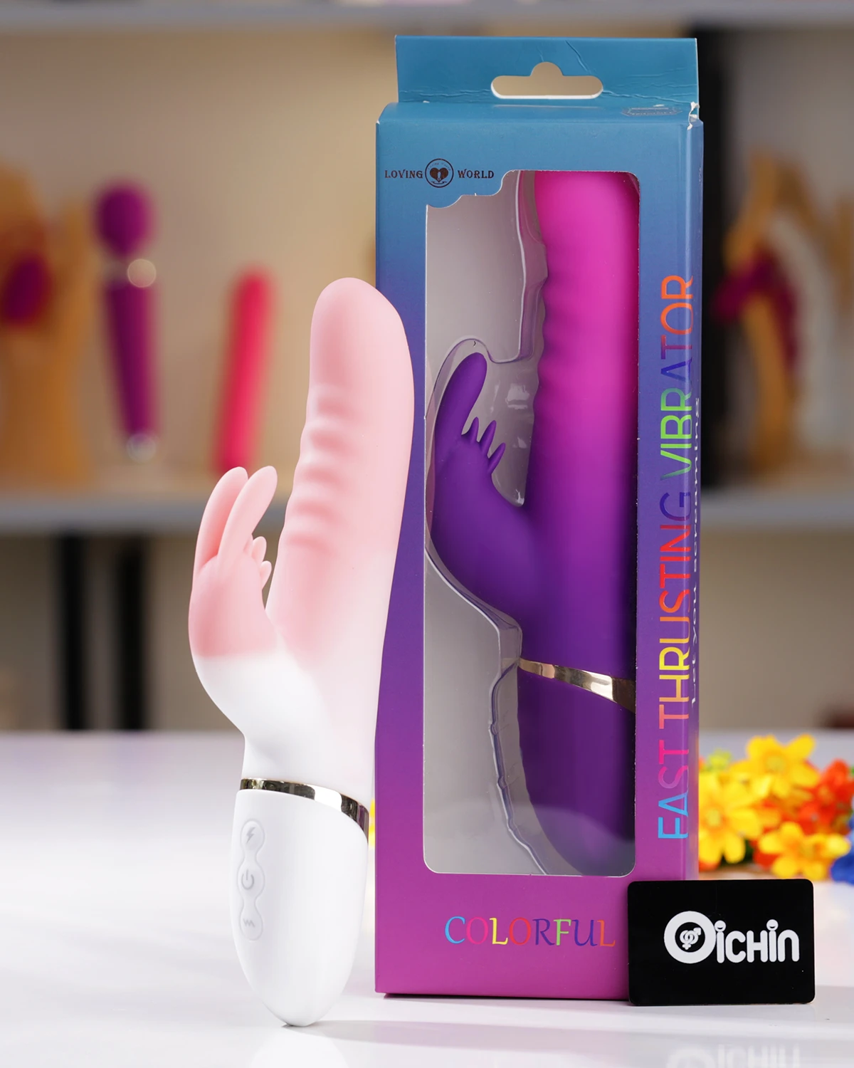 Loving World CT2101 Thrusting & Heating Dual Stimulating Realistic Toy — photo 3
