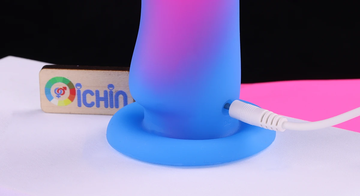 Loving World Knight Dual-Color Elastic Soft Flexible Vibrator — photo 3