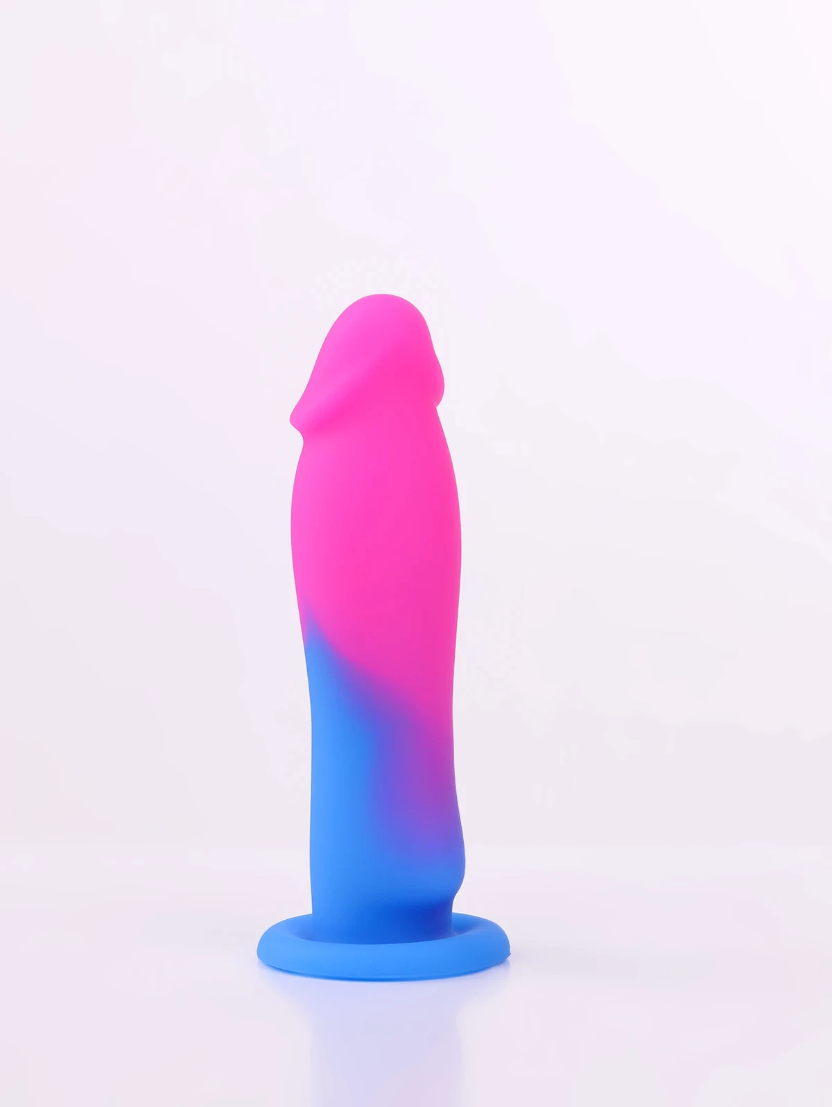 Loving World Knight Dual-Color Elastic Soft Flexible Vibrator — photo 2