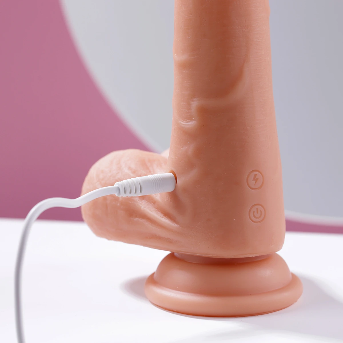 Loving World Knight Asian Size Thrusting Heated Vibrator — photo 5