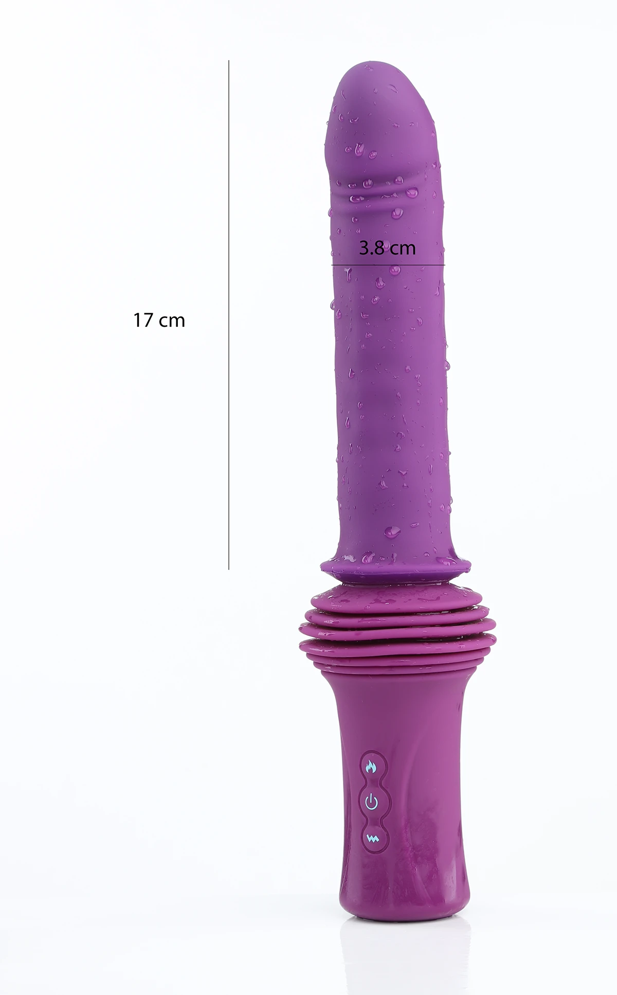 Loving World Optimus Heated Vibrating Wall Mounted Toy — photo 3