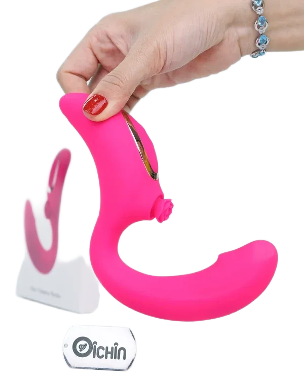 Loving World Rose Thumping Heat & G Spot Stimulator Massage