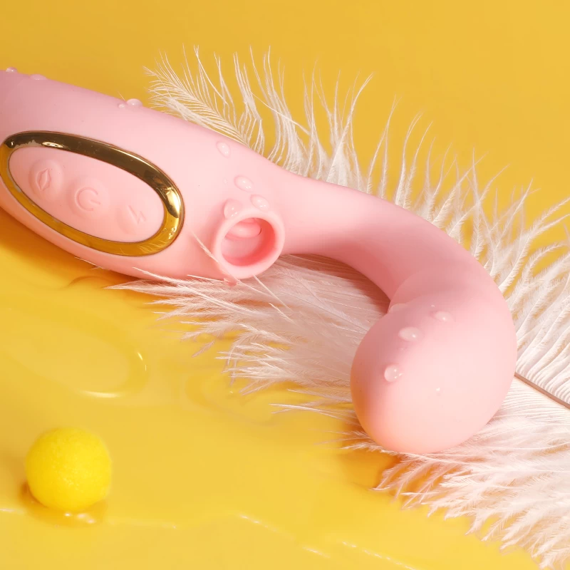 Loving World Suction Tongue G-Spot Vibrator Heated — photo 5