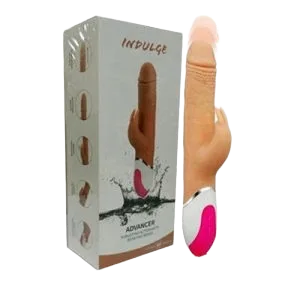 Lovingworld Multi-Function Vibrating Silicone Dildo for Female