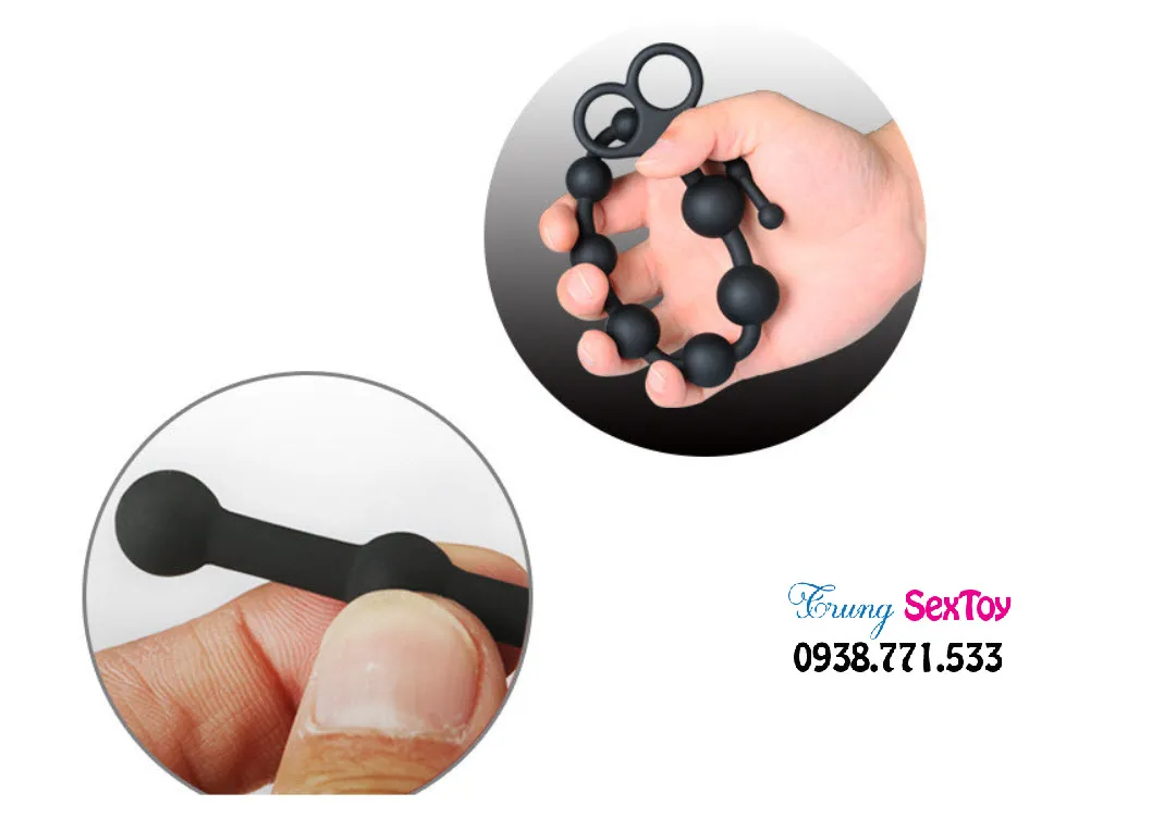 Beginner Friendly Silicone Beaded Anal Stimulator for Prostate Massage — photo 2
