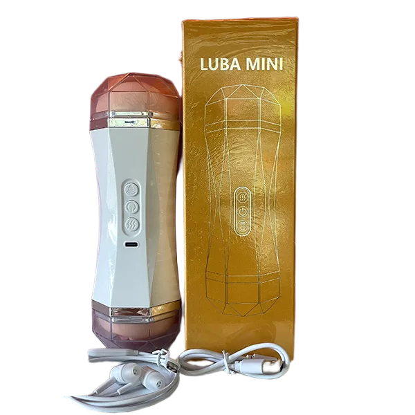 Luba Double Ended Vibrating Rumble Erotic Male Masturbator