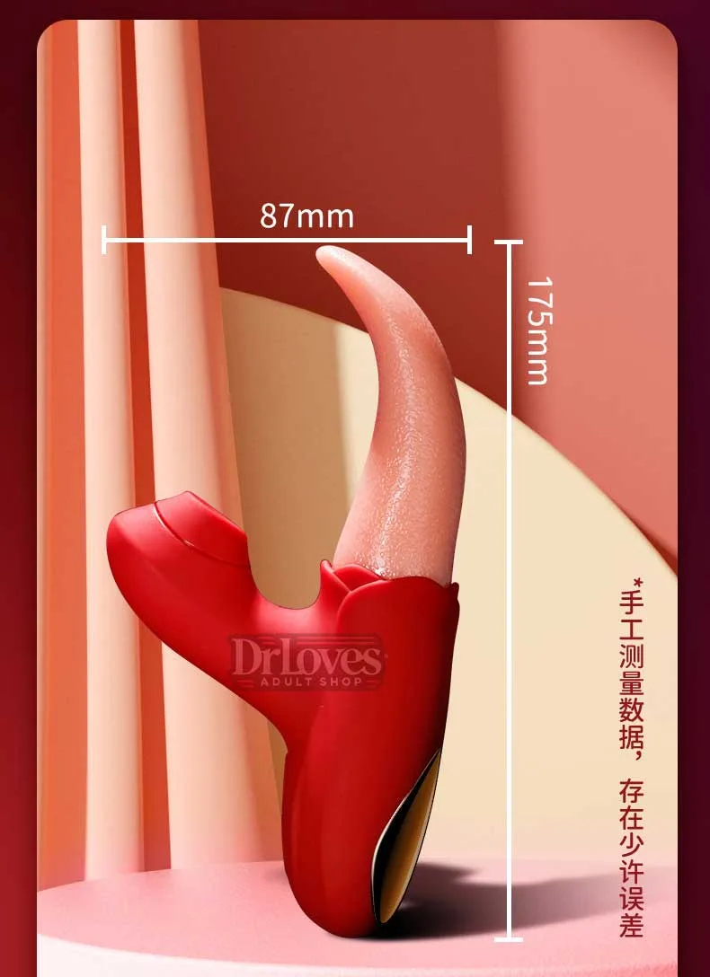 OEM Rubbing Tongue Double Vibrate Oral Massager — photo 5