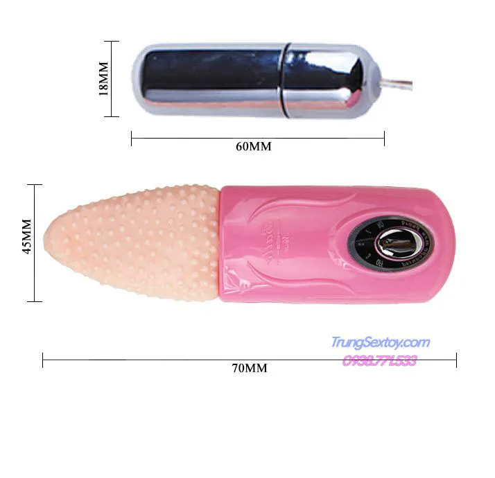 Realistic Silicone Clitoral Tongue Licking Vibrator — photo 2