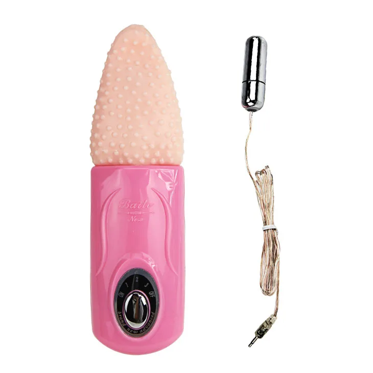 Realistic Silicone Tongue Licking Vibrator for Women — photo 3