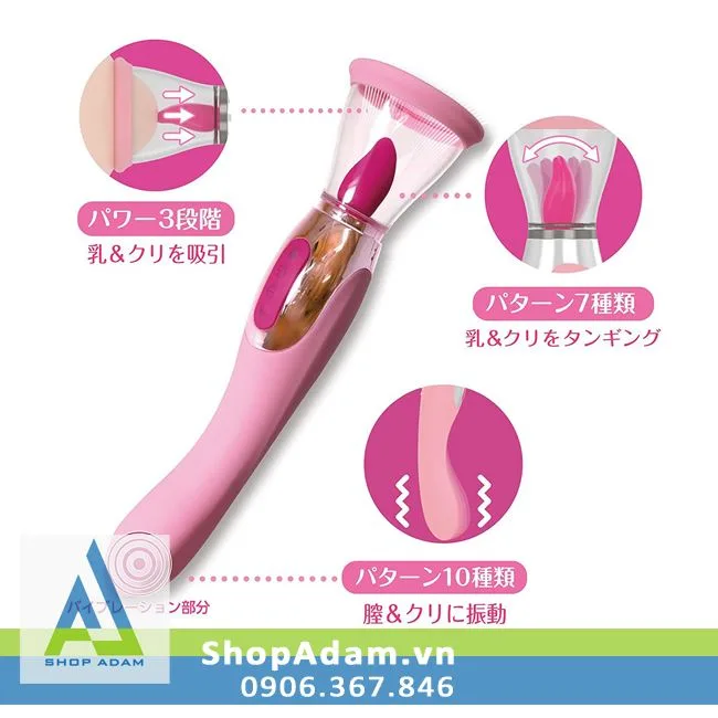 Woman Love Air Max Premium Tongue Sucker Vibrator — photo 2
