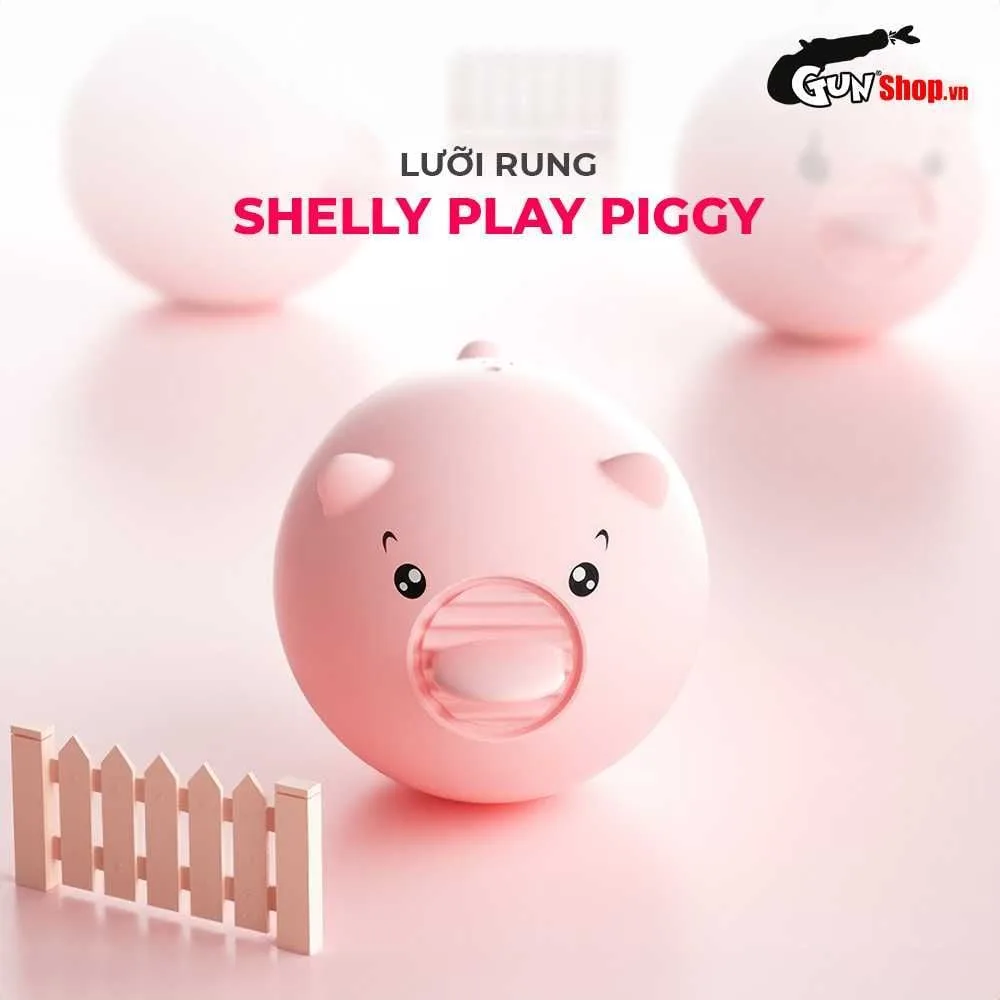 Shelly Play Piggy Tongue Vibrator Soft Licking Female Pleasure — photo 4